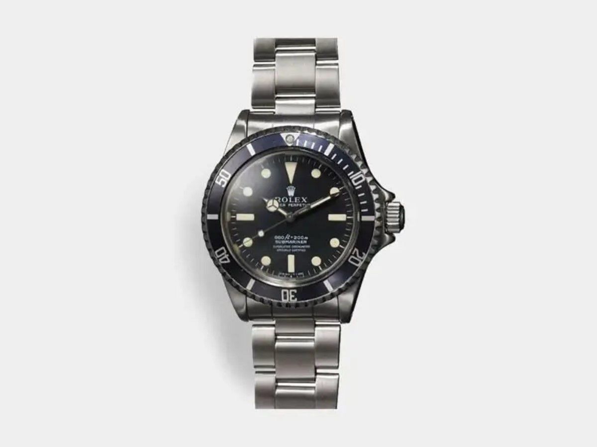 Steve McQueen’s 1967 Rolex Submariner: sold for $234,000